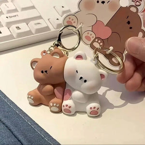 bear love keychains