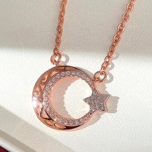 moon star necklace