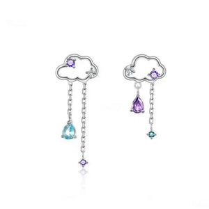 clouds earrings