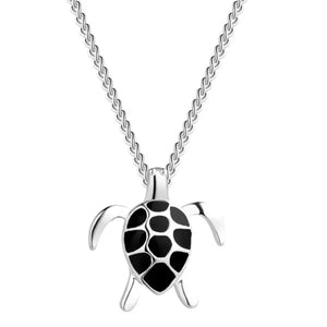 black turtle necklace