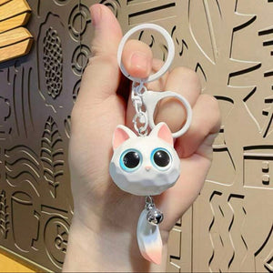 cat keychain