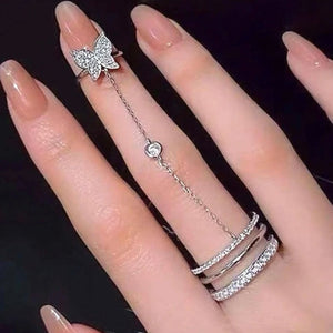 butterfly double rings