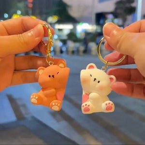 bear love keychains