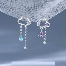 Load image into Gallery viewer, clouds earrings
