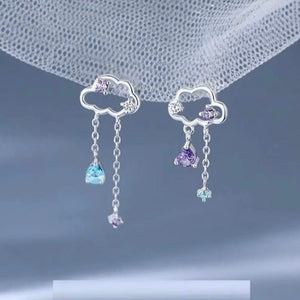 clouds earrings