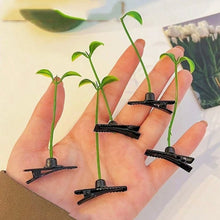 Load image into Gallery viewer, small plants 🌱 hair clip
