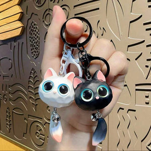 cat keychain