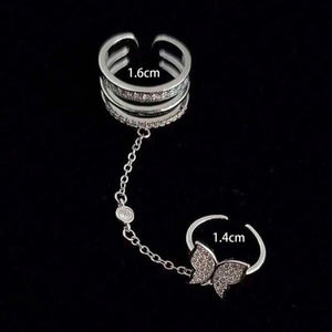 butterfly double rings
