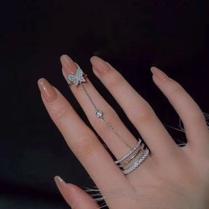 butterfly double rings
