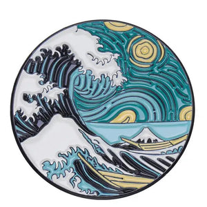 The Great Wave off Kanagawa pin