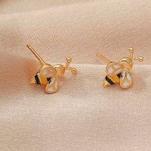 Load image into Gallery viewer, bee earrings
