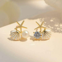 Load image into Gallery viewer, sea earrings
