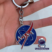 Load image into Gallery viewer, nasa metel key chain
