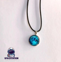 Load image into Gallery viewer, glow in the dark moon necklace
