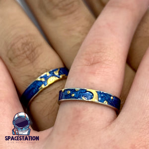 Moon and Sun rings