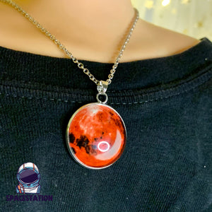 Moon Necklace ( Glow In The Dark )