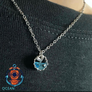 mermaid tail necklace