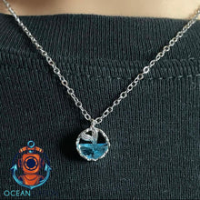 Load image into Gallery viewer, mermaid tail necklace
