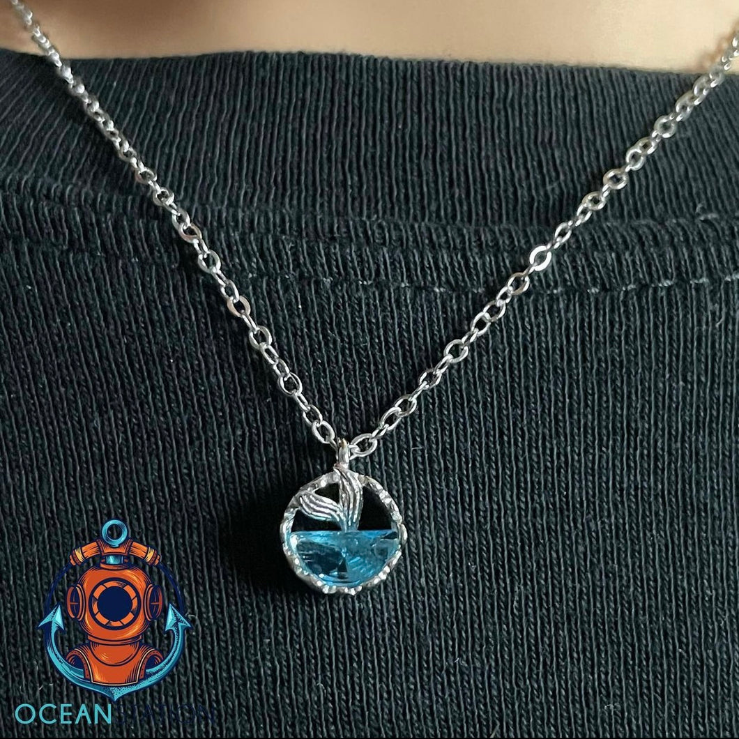 mermaid tail necklace