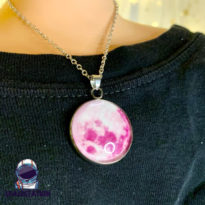 Moon Necklace ( Glow In The Dark )