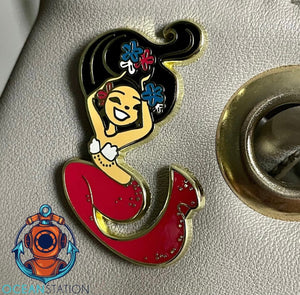 Mermaid pin
